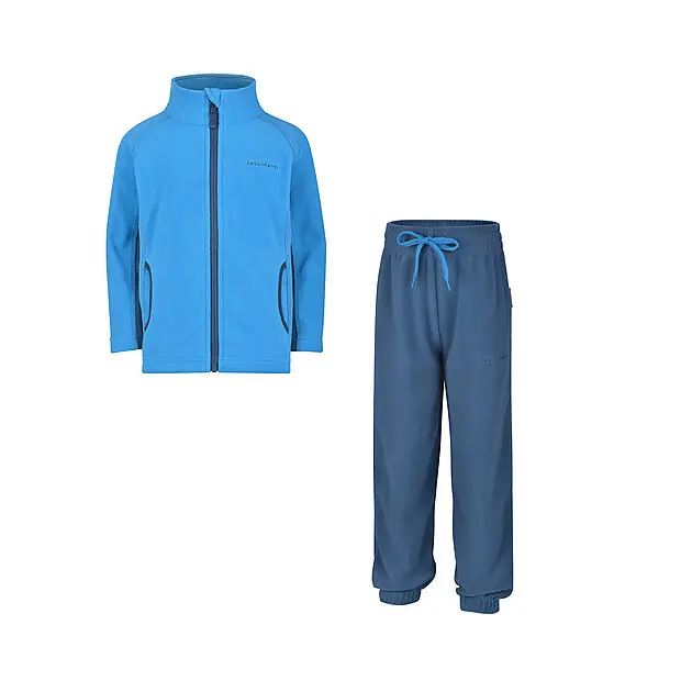 JOTUNHEIM Kos Resirkulert fleecesett Mini Blue Danube/Stargazer Barn | Sport1.no