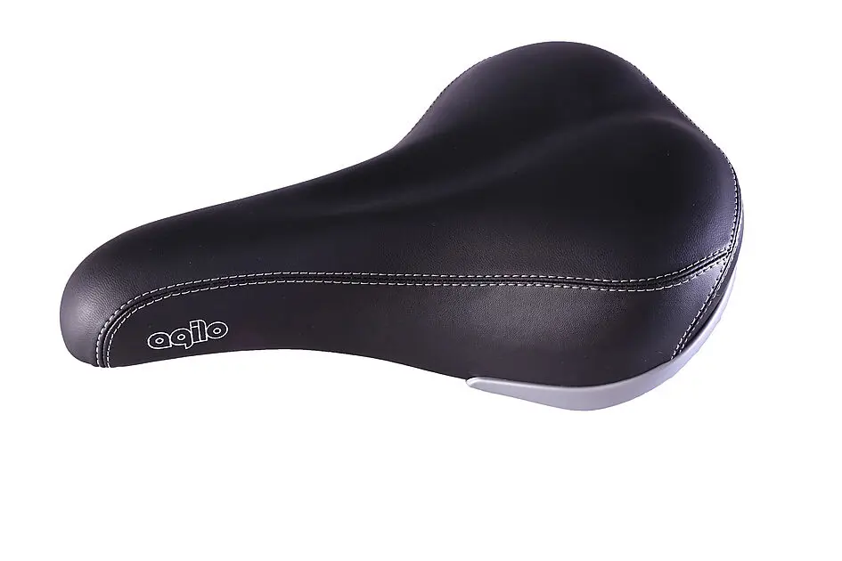 AGILO Sadel Velo Std. Herre M/Fjær Sort Alle