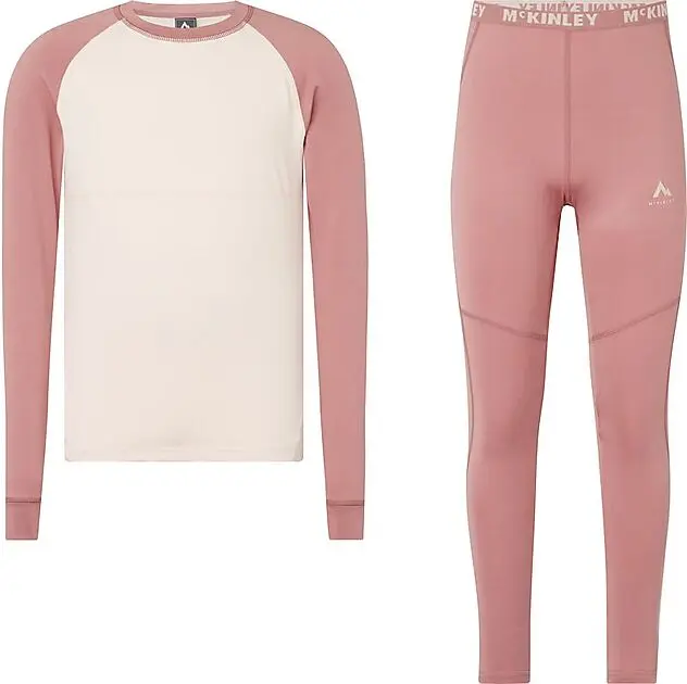 MCKINLEY Dustin/Dylan superundertøy sett junior ROSE DARK/ROSE LIGHT Herre