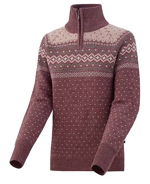 JOTUNHEIM Gjendebu Strikkegenser dame Wild Ginger/Rose Dust Dame | Sport1.no