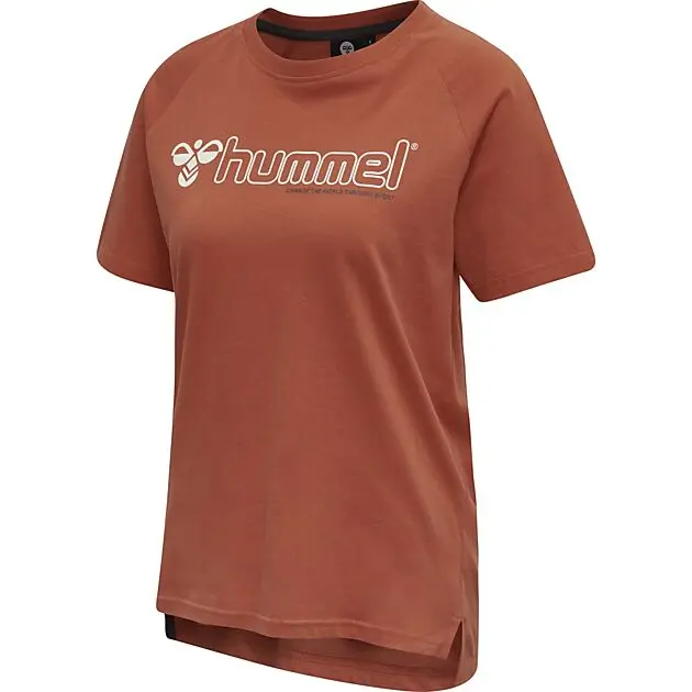 HUMMEL ZENIA T-SHIRT S/S 3781/CHILI Dame | Sport1.no