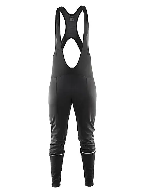 CRAFT Storm Bib Tights without pad M Black/Flumino Herre | Sport1.no