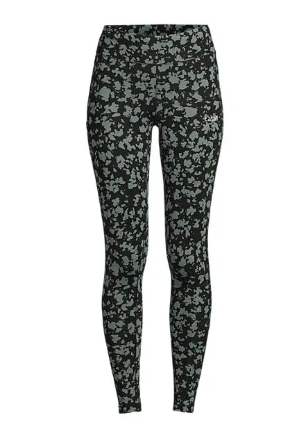 CASALL Iconic Printed 7/8 Tights Cosmic Green Dame | Sport1.no