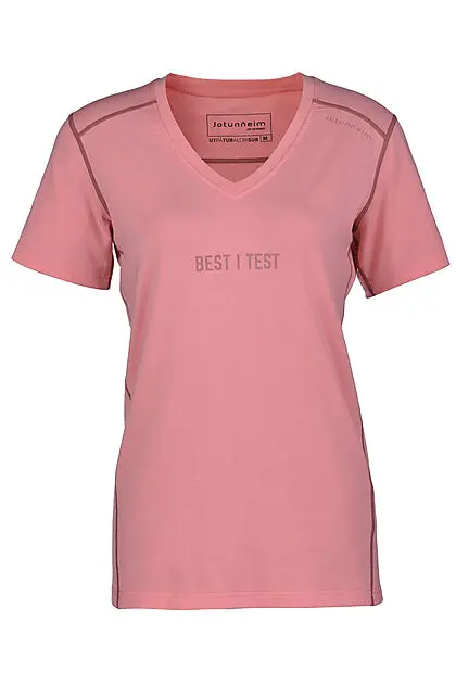 JOTUNHEIM Ull/bambus Tee dame Shell Pink Dame | Sport1.no