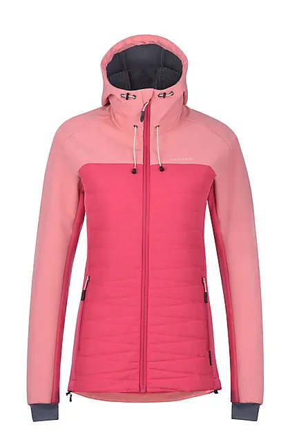 JOTUNHEIM Lomstind Hybridjakke Dame Shell Pink/Raspberry Wine Dame