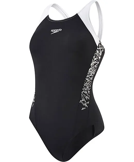 SPEEDO Boom Splice Muscleback 3503/Black/White Dame | Sport1.no