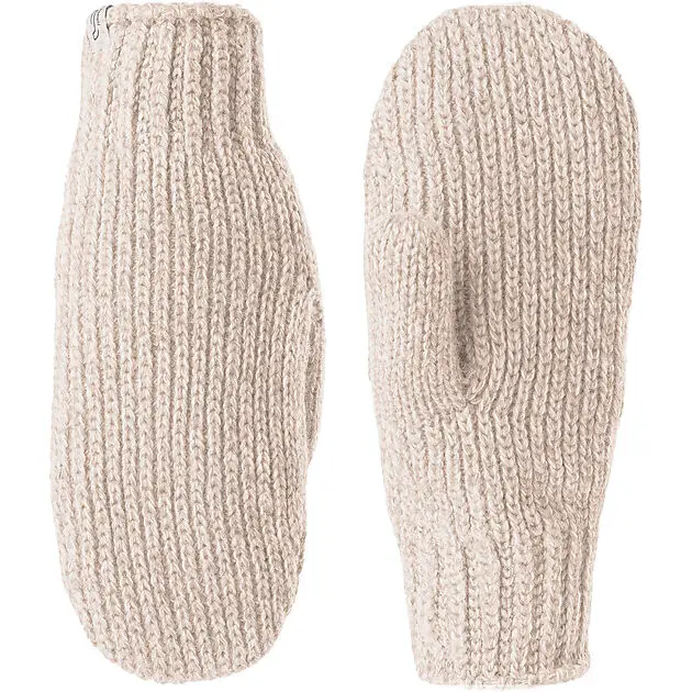 JOHAUG Lit Woolmix Mittens Light Beige Dame