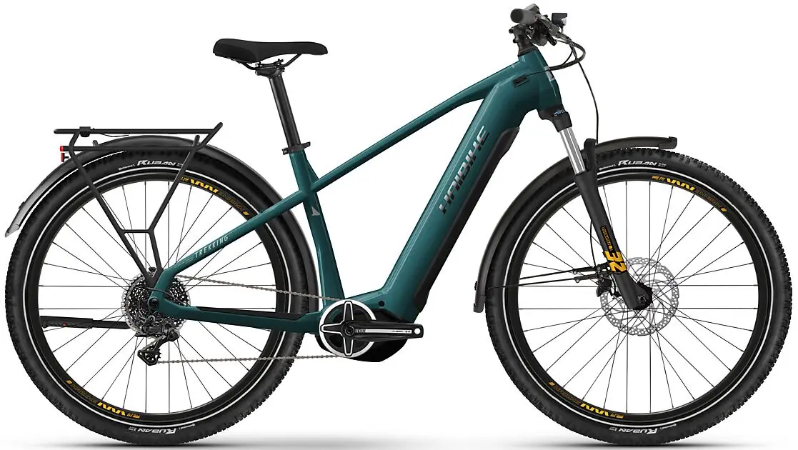 HAIBIKE Trekking 4 herre Blå Herre | Sport1.no