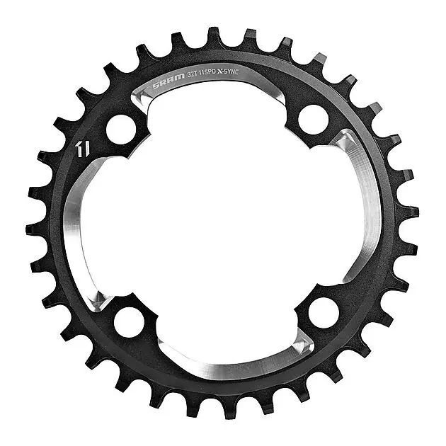 SRAM SRAM CHAINRING NON-SERIES MTB 32T Ø94 MM 11 SPEED X-SYNC Black Alle | Sport1.no
