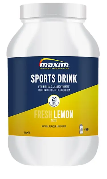 MAXIM Maxim Sports Drink Lemon 2kg Lemon Alle