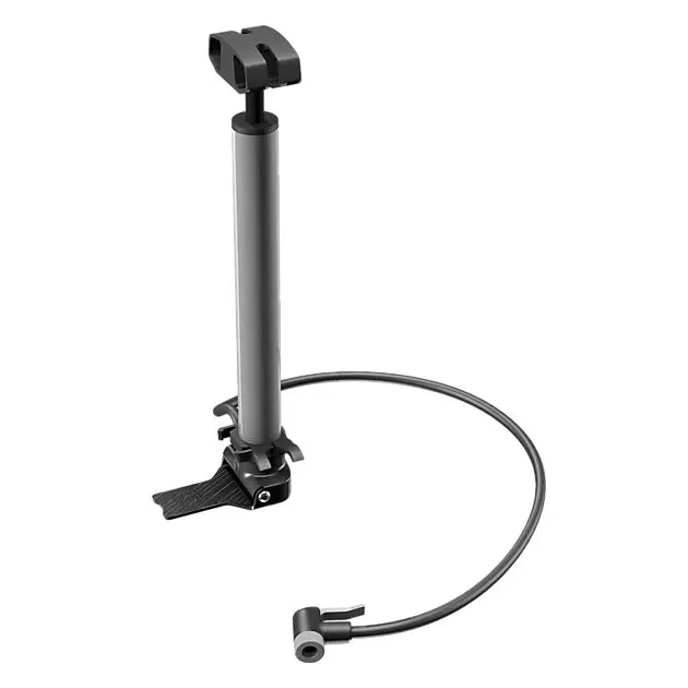 SYNCROS SYN Micro-Floor pump HV satin nickel grey/black Alle