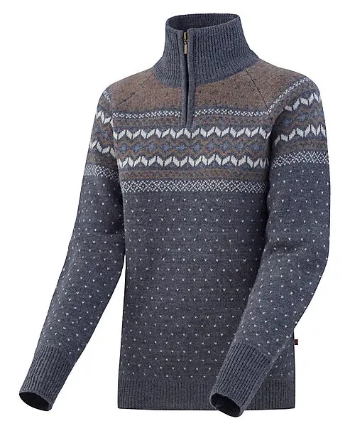 JOTUNHEIM Gjendebu Strikkegenser dame Mood Indigo/Blue Mirage Dame | Sport1.no