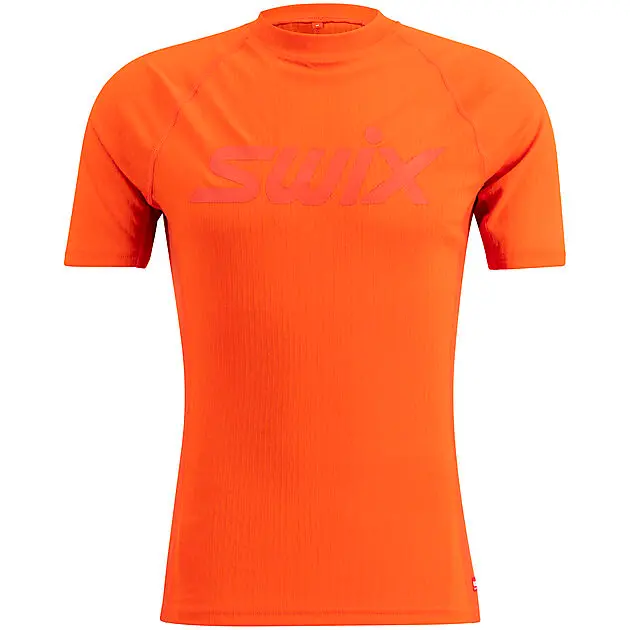 SWIX RaceX bodyw SS M Fiery Red/Lava Herre | Sport1.no