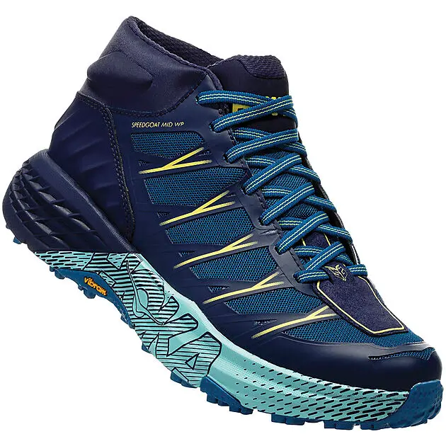 HOKA W SPEEDGOAT MID WP SMLB/SEAPORT / MEDIEVAL BLUE Dame