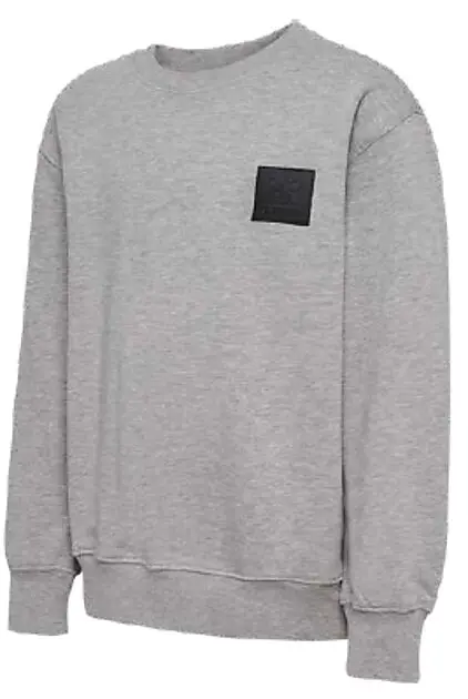 HUMMEL hmlCLEAN SWEATSHIRT GREY MELANGE Unisex | Sport1.no