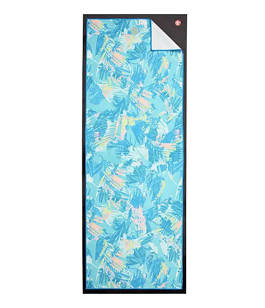 MANDUKA Manduka yogitoes Yogamatte håndkle TROPICS BLUE Alle | Sport1.no