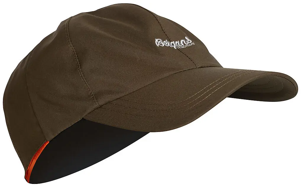 BERGANS OF NORWAY Atna Caps Dark Olive / Neon Orange Unisex