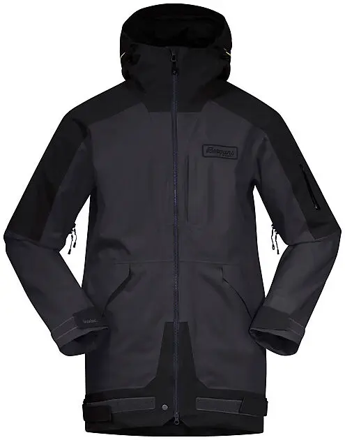 BERGANS OF NORWAY Myrkdalen V2 Insulated W Jkt SolidCharcoal/Black/BeSeenYellow Herre