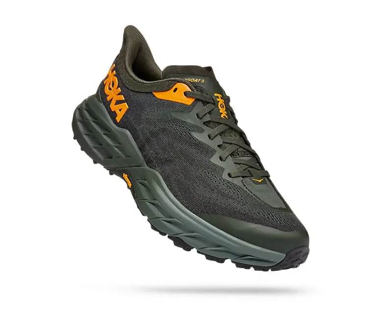 HOKA SPEEDGOAT 5 LØPESKO TERRENG HERRE DBTH/DUFFEL BAG / THYME Herre