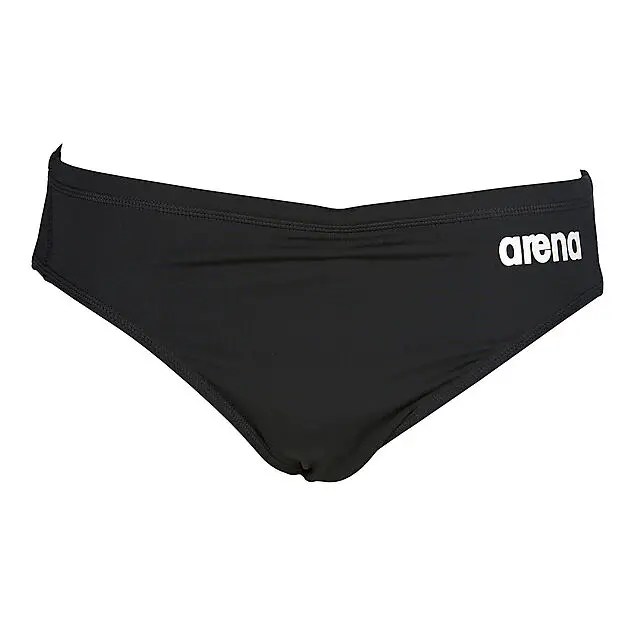 ARENA M SOLID BRIEF BLACK-WHITE Herre | Sport1.no