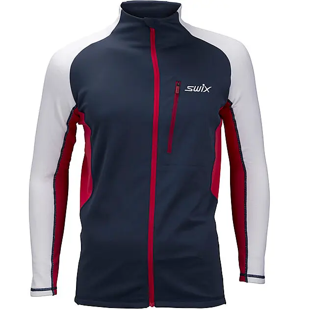 SWIX Dynamic midlayer jkt Ms 90900/Norwegian Mix Herre | Sport1.no