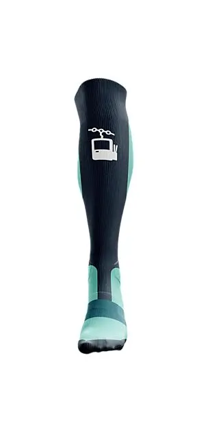HOUSE OF HYGGE Skisokk // Snowshoes Mørkeblå, Turkis Unisex | Sport1.no