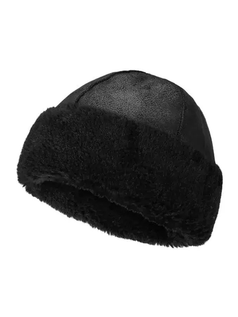 WOOLLAND Solveggen lammeullslue dame Black Dame