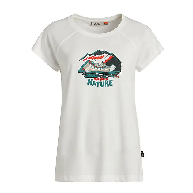 LUNDHAGS Tived Fishing T-Shirt W White Dame | Sport1.no
