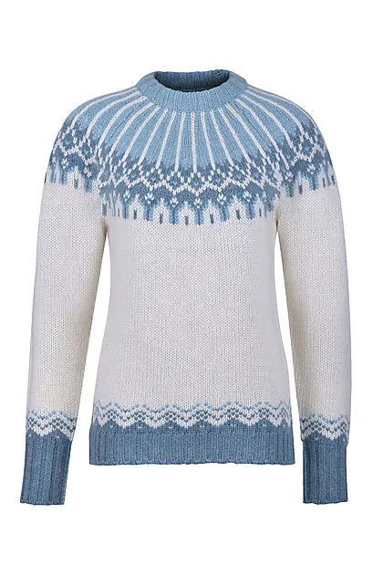 JOTUNHEIM Åsete Ullgenser Dame Delphinum Blue/Tapestry Dame | Sport1.no