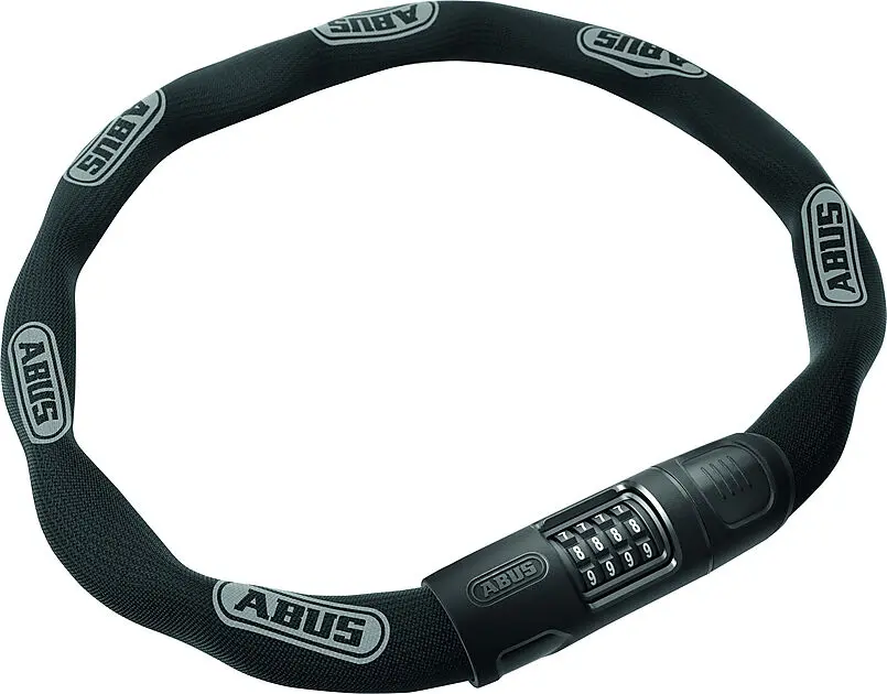 ABUS 8808 Combo sykkel kjettinglås BLACK Alle