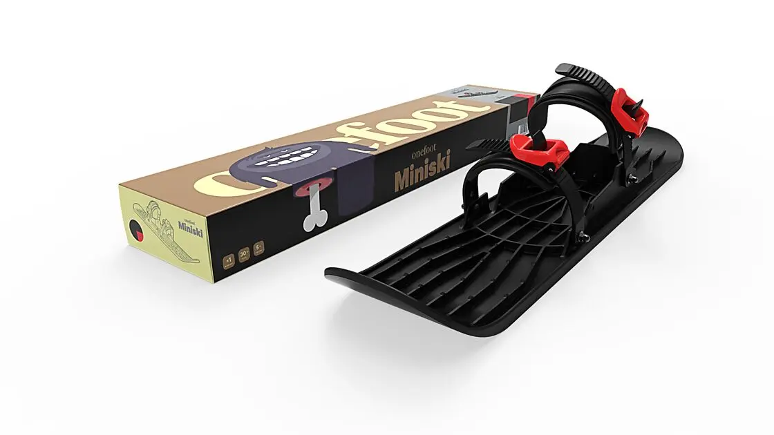 ONEFOOT Miniski Black Junior