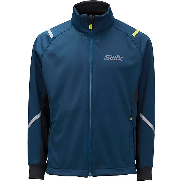 SWIX Cross jacket Junior straight 76208/Majolica blue Junior