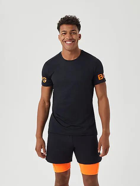 BJØRN BORG T-skjorte herre BK014 - Black Beauty Herre | Sport1.no