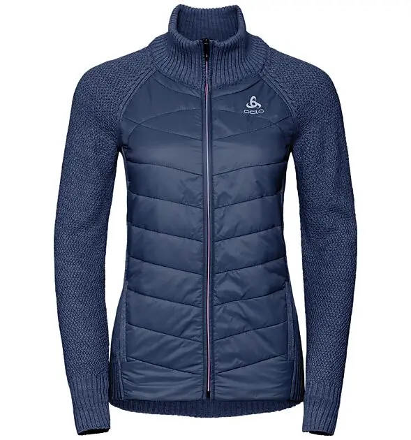 ODLO Midlayer full zip X-POD FAN 20583/diving navy - formula one Dame