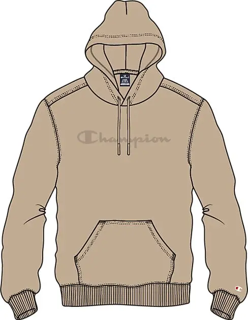 CHAMPION Hooded sweatshirt MW American classics Irish Cream Herre