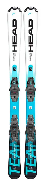 HEAD Supershape Team Easy JRS + JRS 7.5 GW CA BRAKE 80 [I] White / Blue Junior