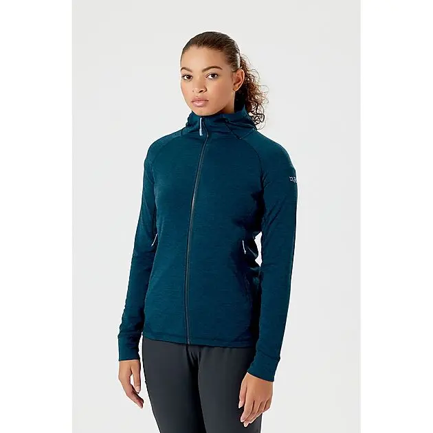 RAB NEXUS HOODY MELLOMLAGSJAKKE DAME Deep Ink Dame