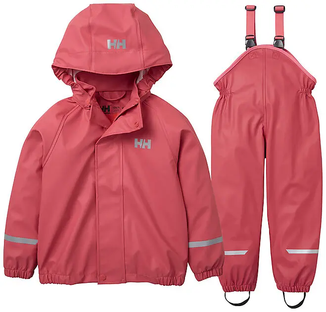 HELLY HANSEN BERGEN 2.0 PU Regset for barn 101 POPPY RED Barn