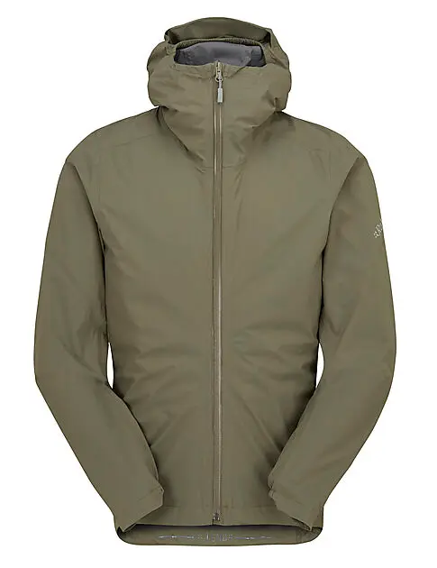 RAB Cinder Downpour Light sykkeljakke herre Light Khaki Alle