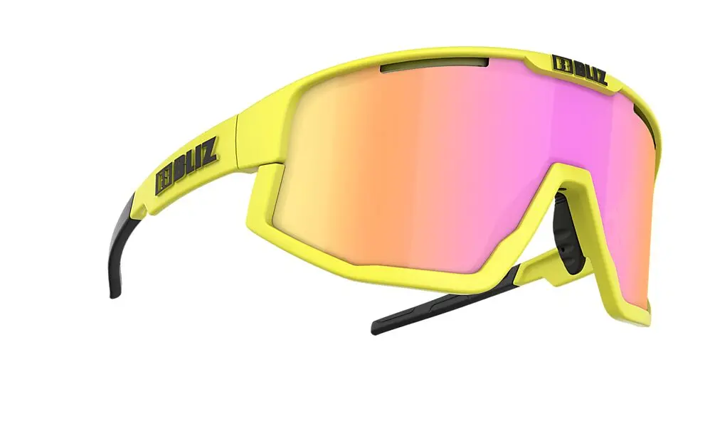 BLIZ Fusion sportsbriller 64/Matt Neon Yellow Unisex