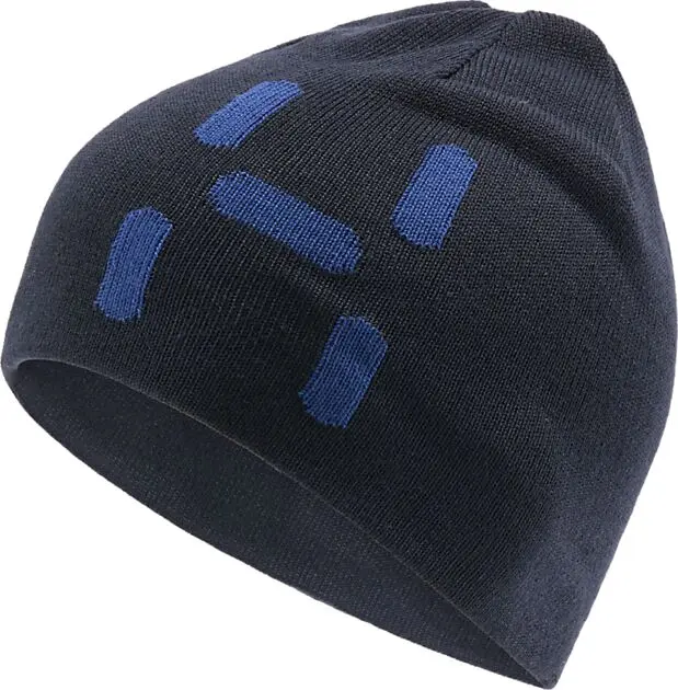 HAGLÖFS Reversible Logo Beanie Tarn Blue/Baltic Blue Unisex