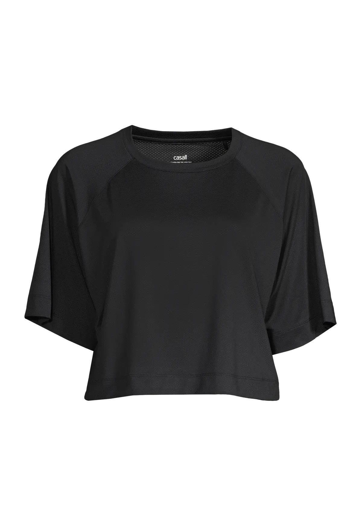 Laser Mesh Crop Tee