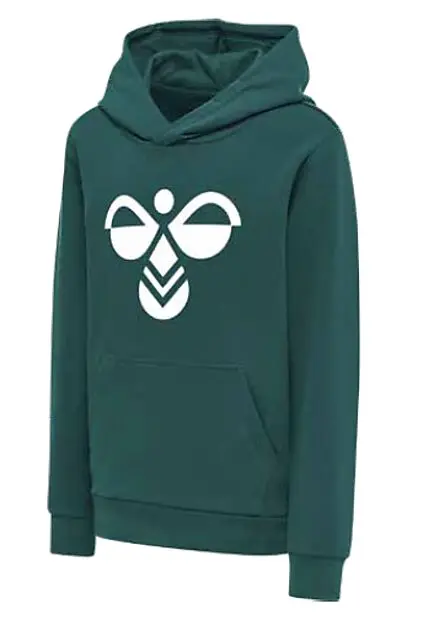 HUMMEL hmlCUATRO HOODIE DEEP TEAL Barn | Sport1.no
