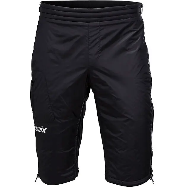 SWIX Menali Insulated Shorts 2.0 Ms 10000/Black Herre | Sport1.no