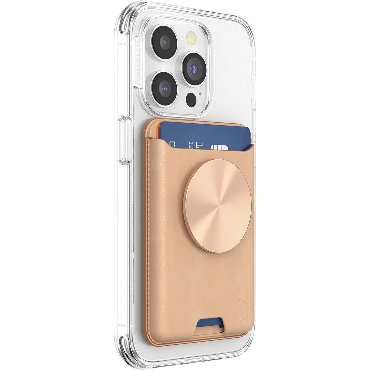 PopSockets PopWallet MagSafe, veg tan