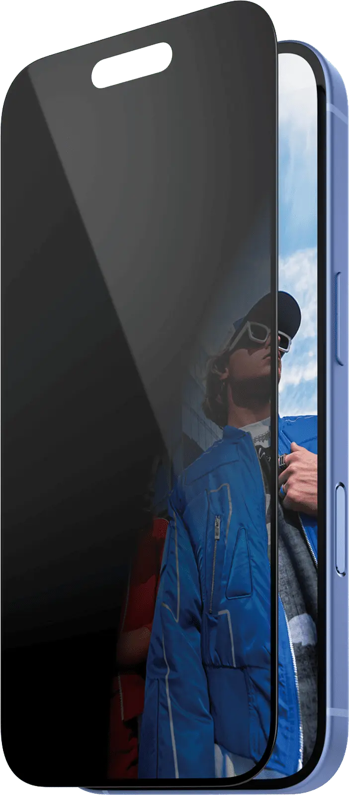 PanzerGlass Privacy FastFit iPhone 16/15