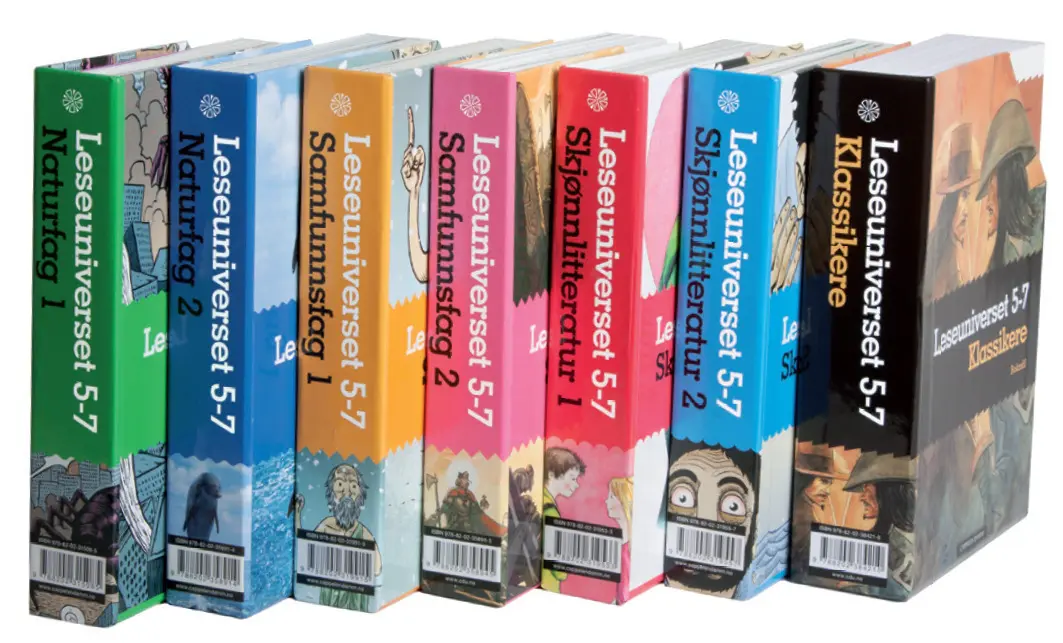Leseuniverset 5-7 Totalpakke (7 bokser)