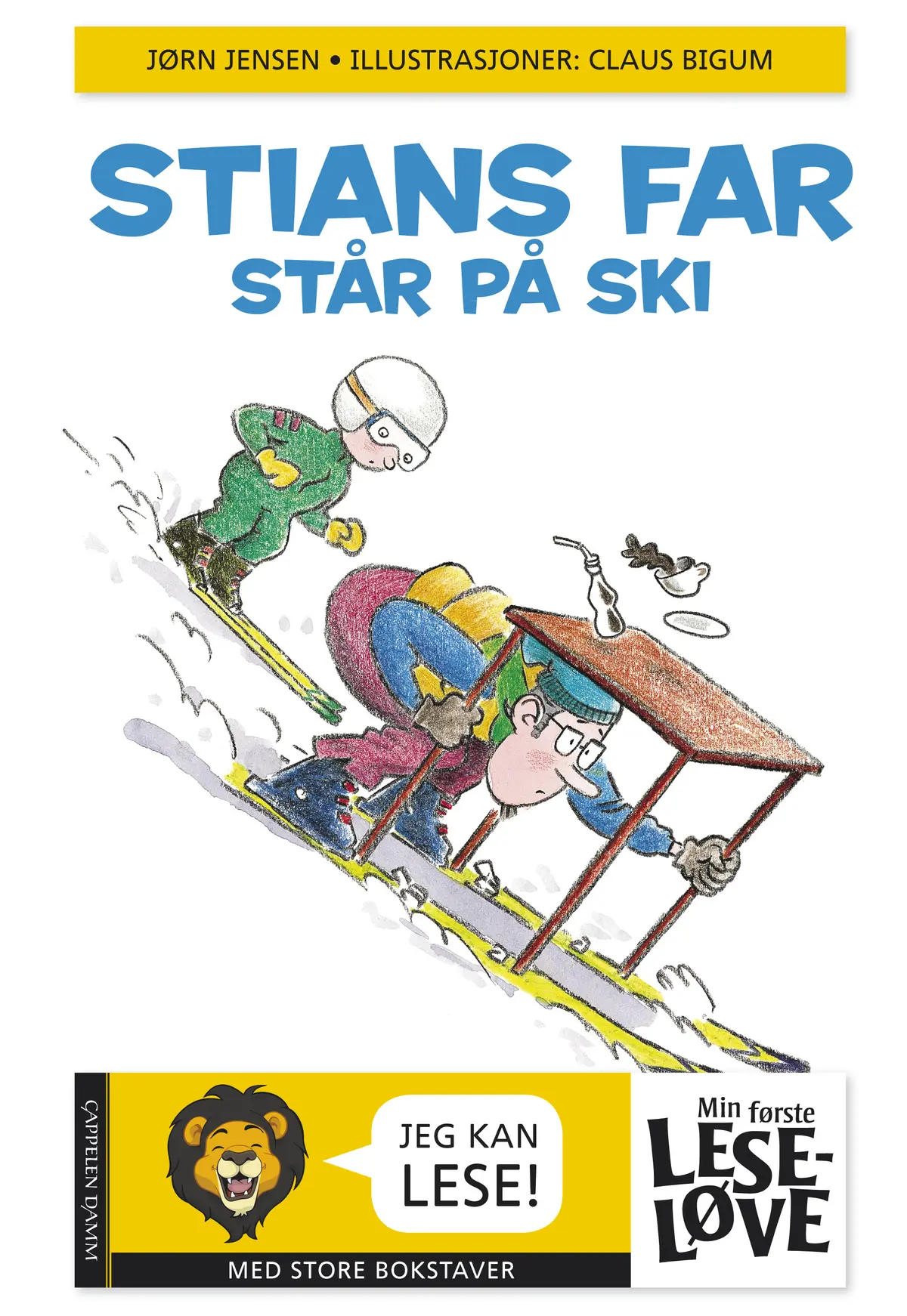 Leseløve - Stians far står på ski