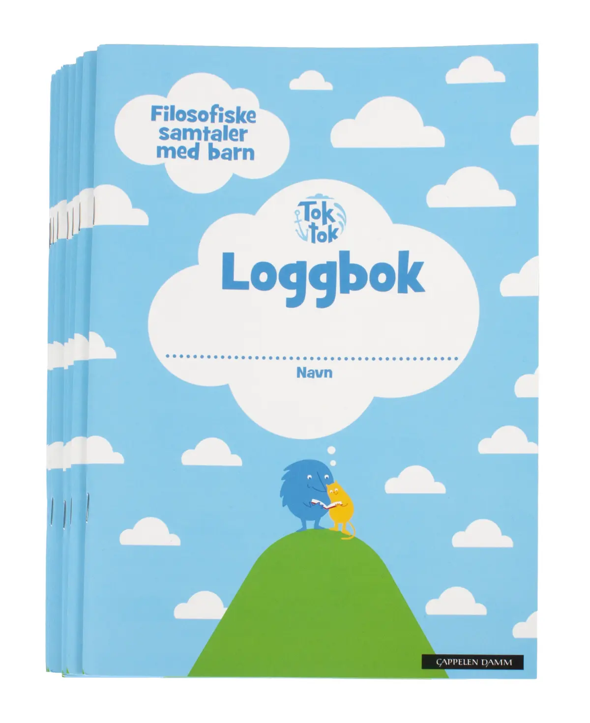 Toktok Filosofiske samtaler med barn Loggbok (8 stk)