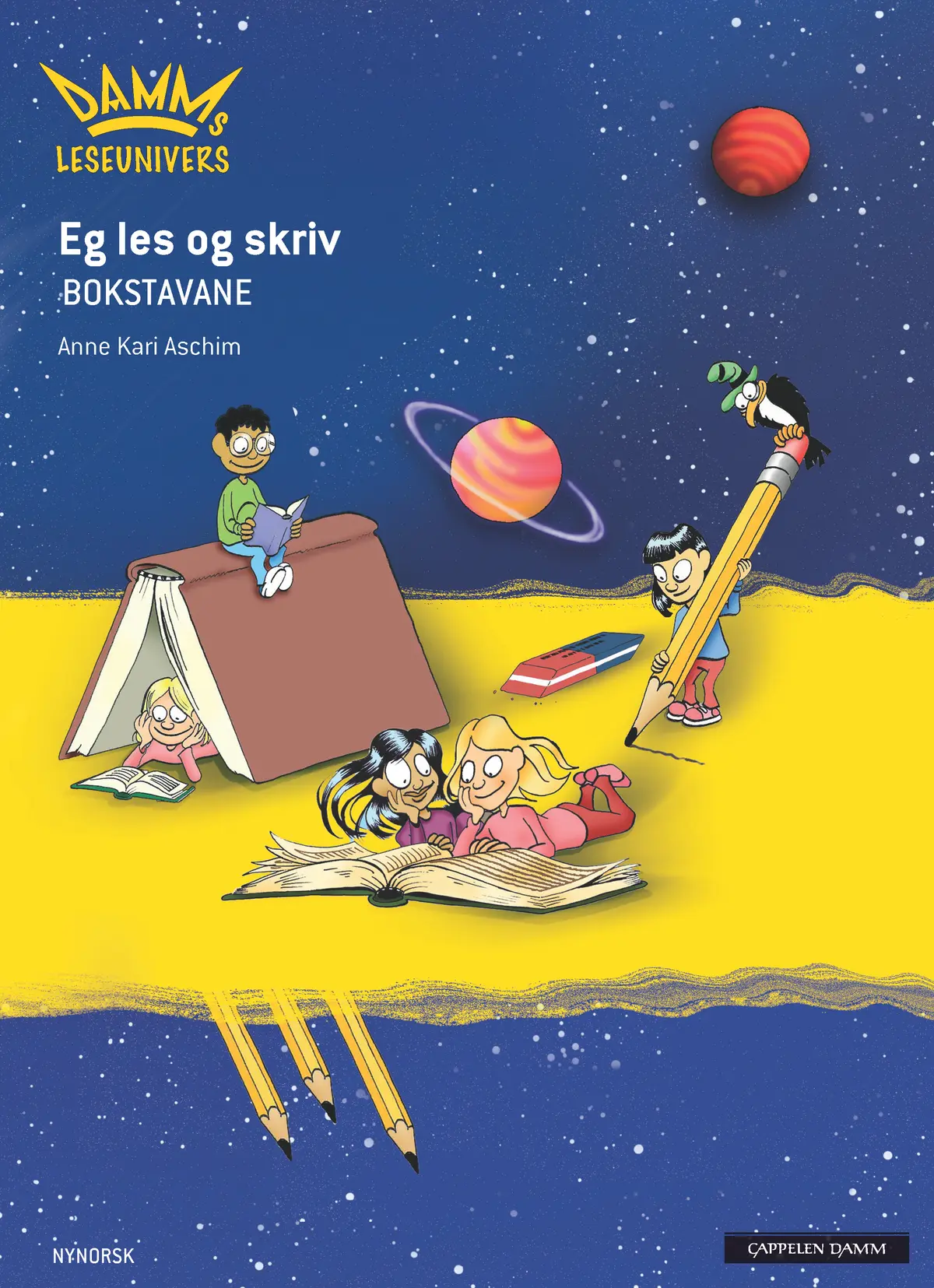 Eg les og skriv - Bokstavane